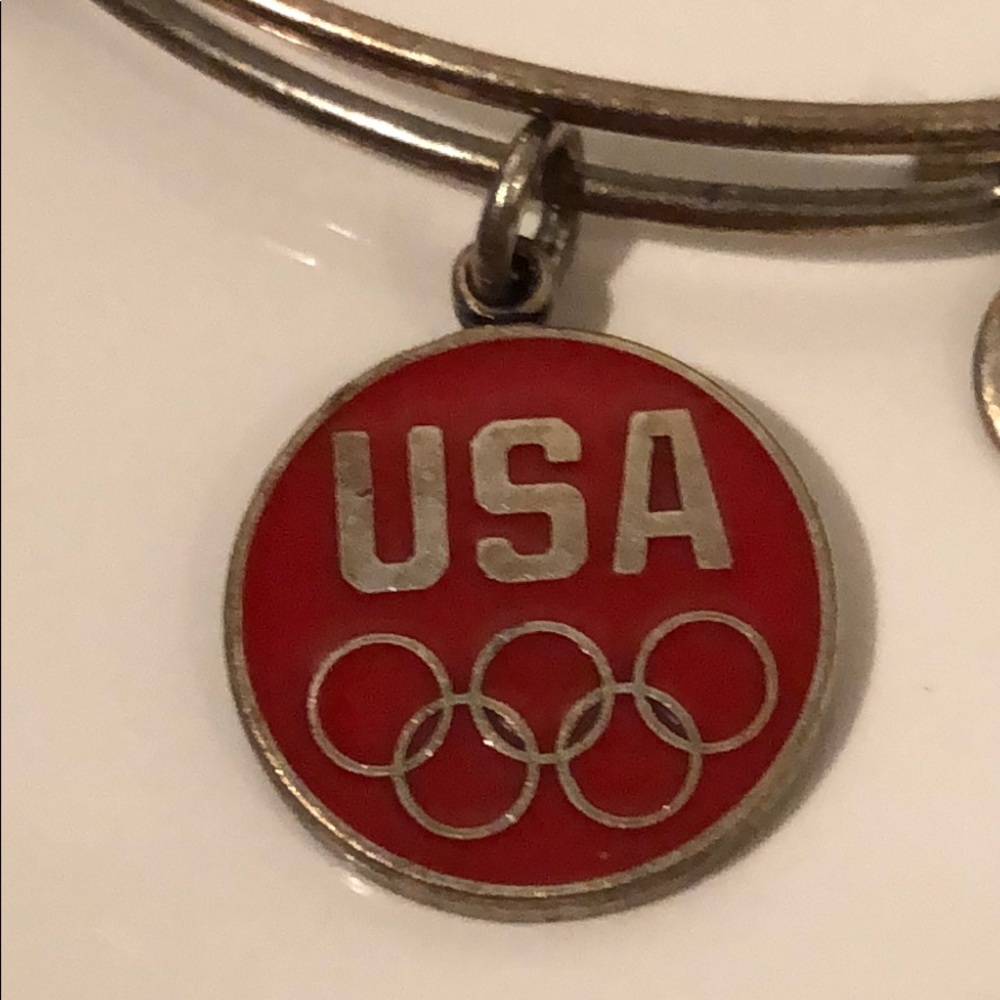 ALEX & ANI TEAM USA SILVER BRACELET - Picture 3 of 3